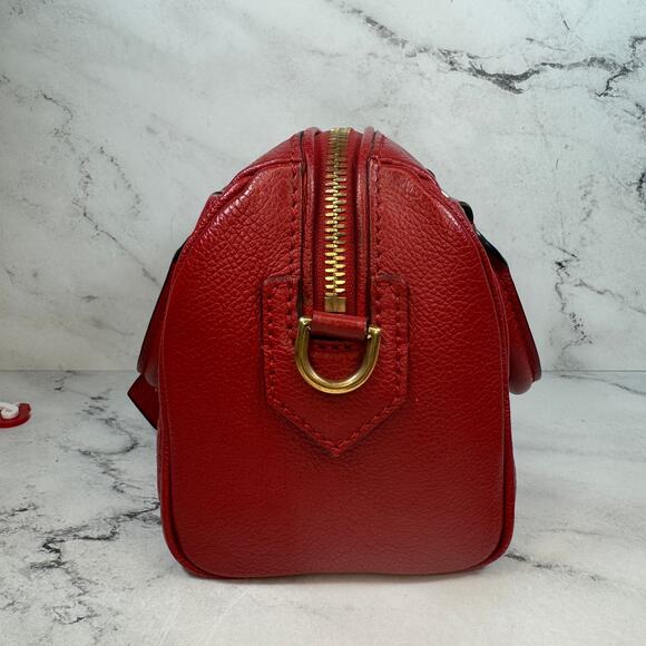 Louis Vuitton Empreinte Speedy 20 Cherry Red NM Bandouliere leather mini LV bag - Picture 10 of 15
